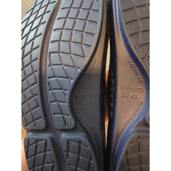 Oofos ooahh sport flex slides blue navy sandals comfort recovery unisex 10 main image 5